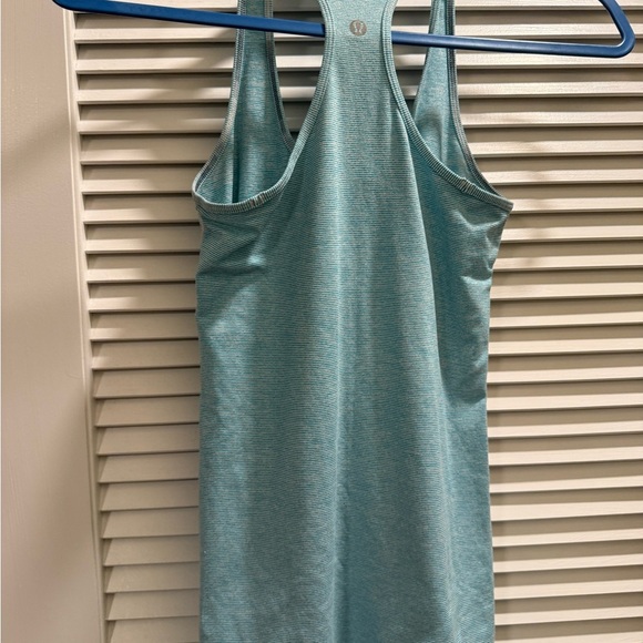Lululemon Light Blue Racerback Tank Top - Picture 6 of 7
